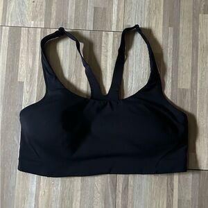 Ultralu Square-Neck Workout Bra
Medium Support, D/DD Cup Black